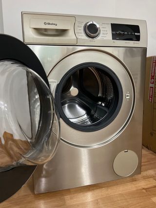 Lavadora Balay 8kg Acero Inox Antihuellas
