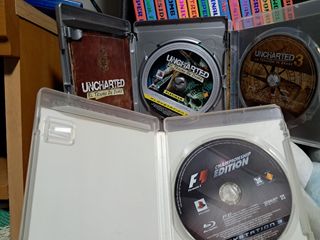 Lote 2 juegos PlayStation 3 más f1 de regalo
