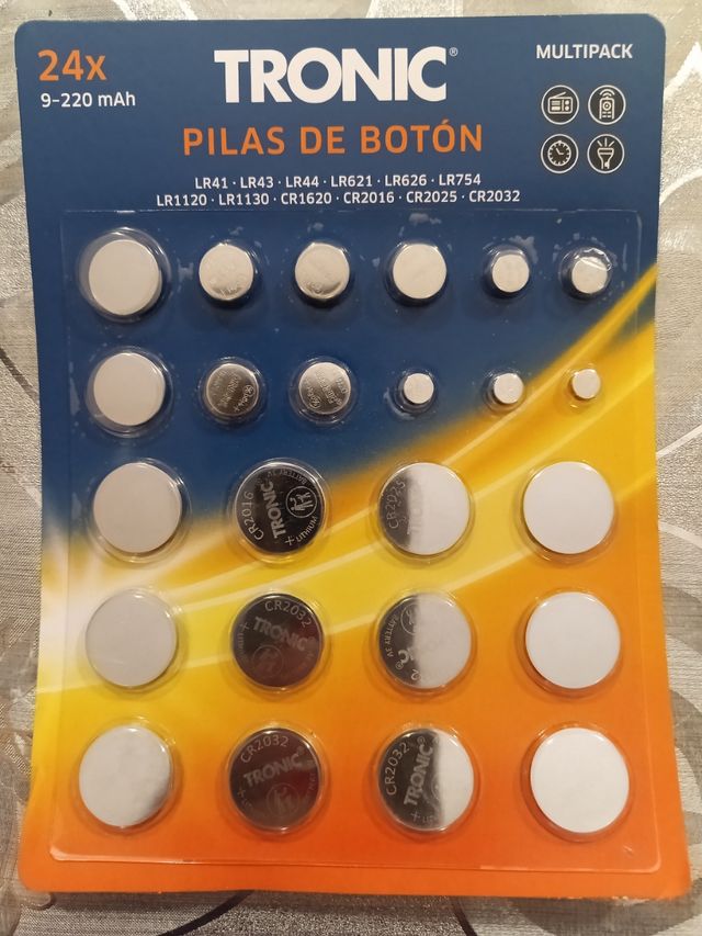 Lote pilas de todos los tamaños .NUEVAS