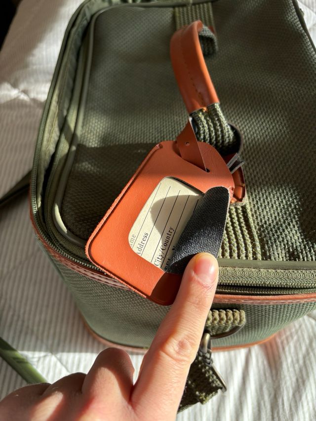 Beautycase vintage da viaggio