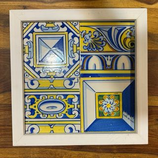 AZULEJOS VALENCIANOS ANTIGUOS ENMARCADOS