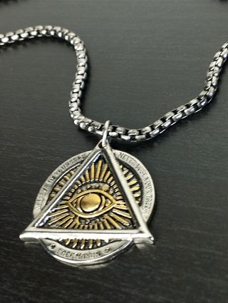 Collana ciondolo terzo occhio