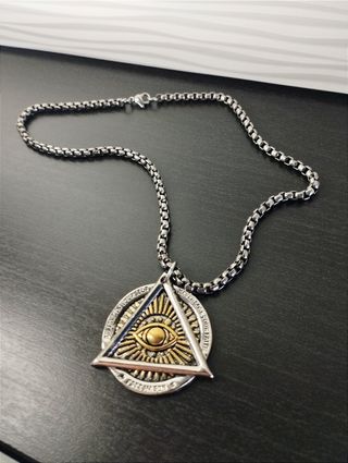 Collana ciondolo terzo occhio