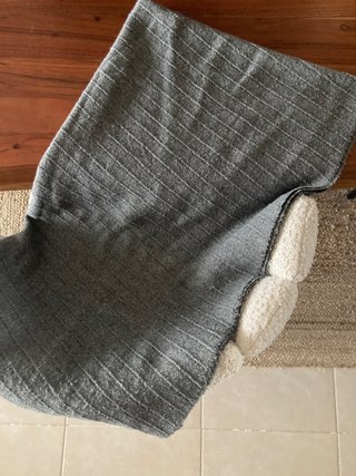Bufanda gris