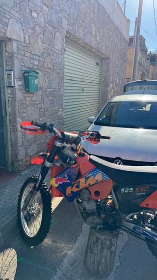 Ktm 525 carburación AVERIADA DE MOTOR