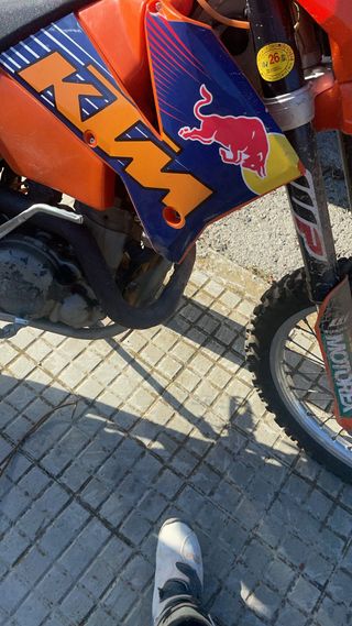 Ktm 525 carburación AVERIADA DE MOTOR