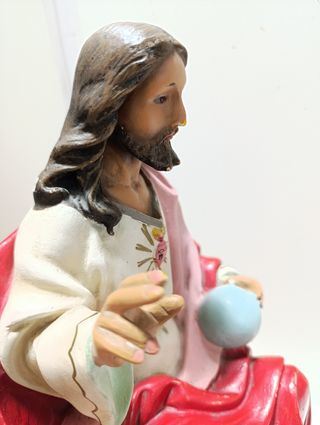 Sagrado Corazón de Jesús entronizado Olot