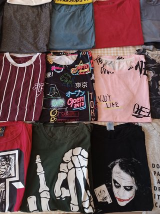 Lote 18 camisetas