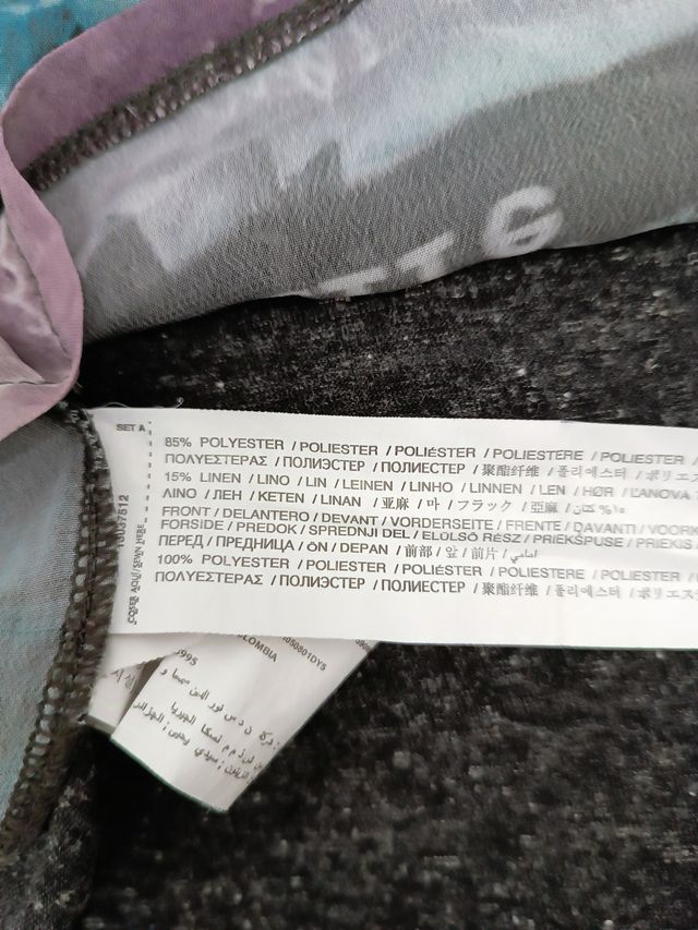 Maglia Donna Mango top semitrasparente S - M