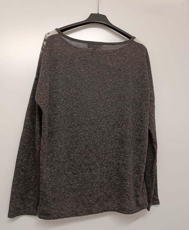 Maglia Donna Mango top semitrasparente S - M