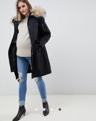 Parka premamá invierno