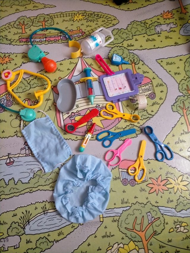 Lote de juguetes de enfermera