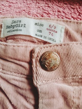 Lotto bimba 3 maglie e un pantalone 6/9mesi