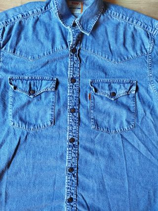 Camisa vaquera Levis Strauss & Co Original.