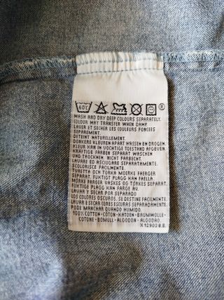 Camisa vaquera Levis Strauss & Co Original.