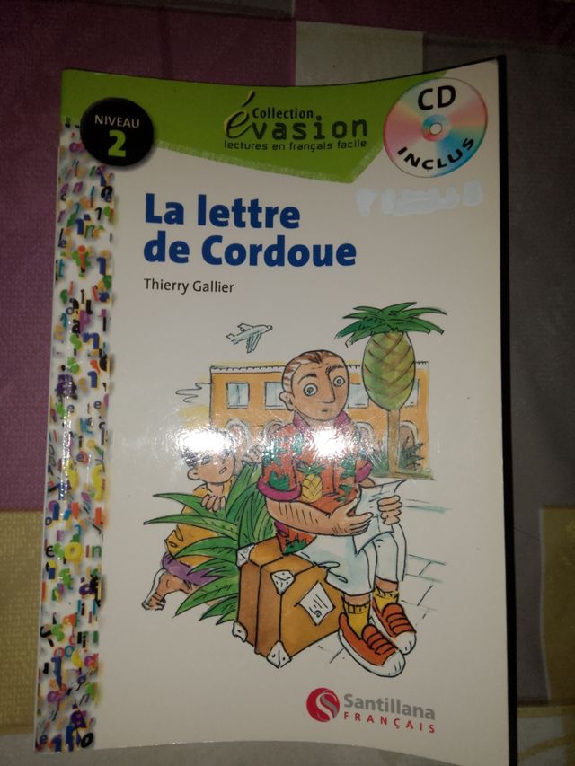 EVASION NIVEAU 2 LA LETTRE DE CORDOUE + CD