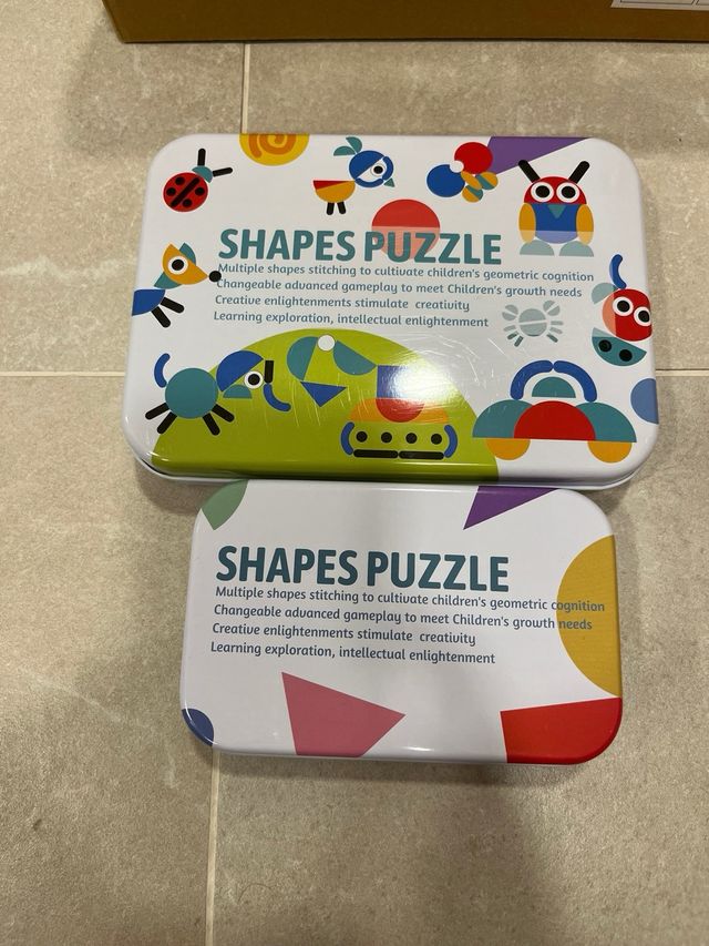 Tangrem madera Montessori