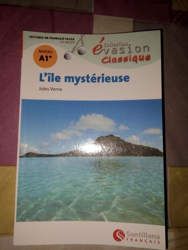 EVASION CLASSIQUE NIVEAU 1 L'ILE MYSTERIEUSE + CD