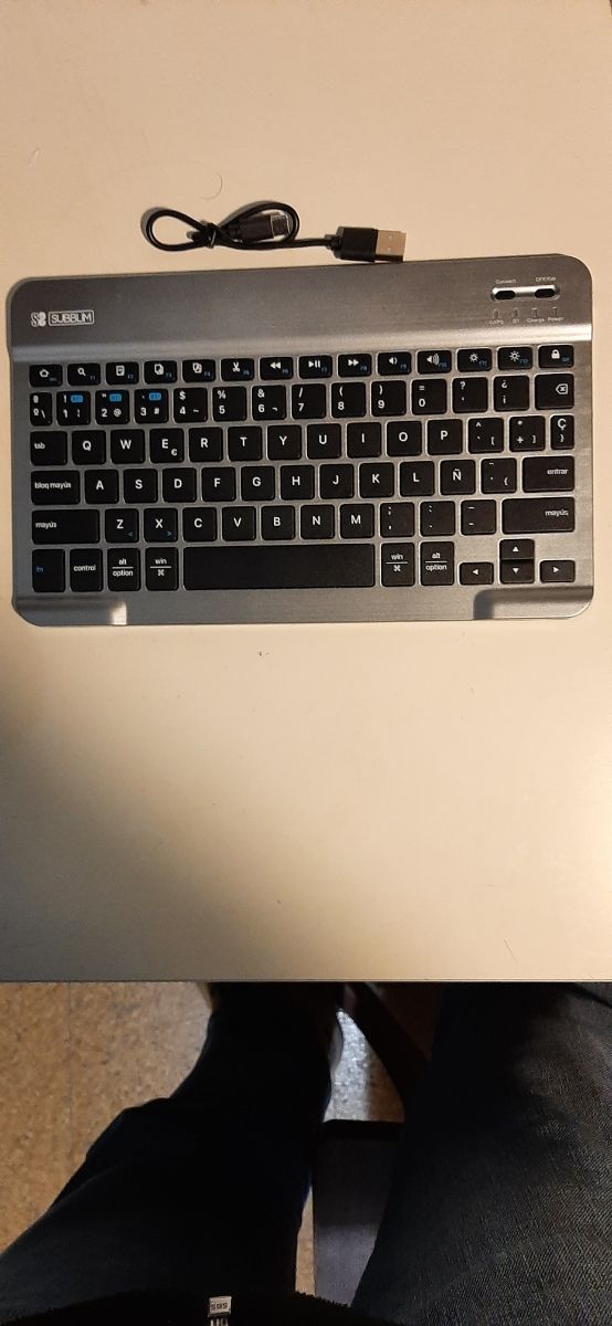 Teclado inalambrico bluetooth