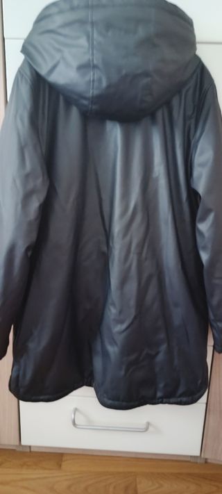 Parka Zara 11-12 años azul marino 