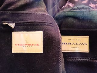 Abrigo Loden mujer negro Steinbock Tyrol