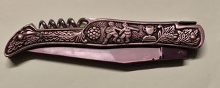 Laguiole World Cup Football lama acciaio cavatappi