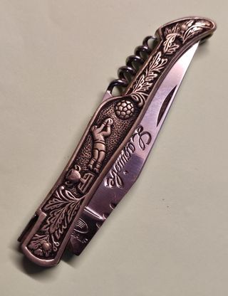 Laguiole World Cup Football lama acciaio cavatappi