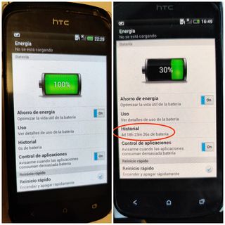 Teléfono HTC ONE S + 5 fundas + cargador coche