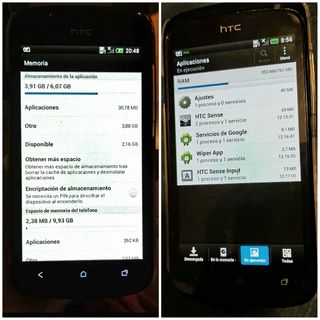 Teléfono HTC ONE S + 5 fundas + cargador coche