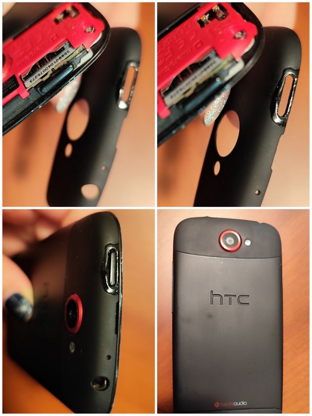 Teléfono HTC ONE S + 5 fundas + cargador coche