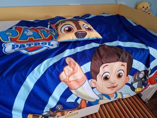 Funda y cojin  patrulla canina