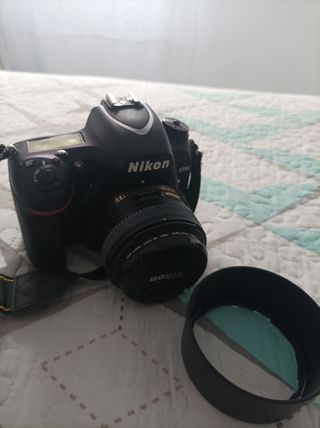 Nikon D750 impecable con 50mm 1.8