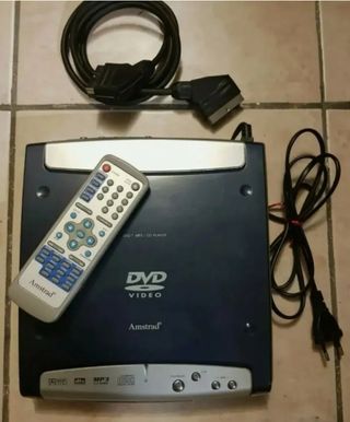 Lettore DVD Amstrad con telecomando 