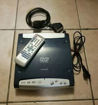 Lettore DVD Amstrad con telecomando 