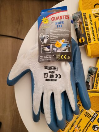 Pack guantes de trabajo talla 10