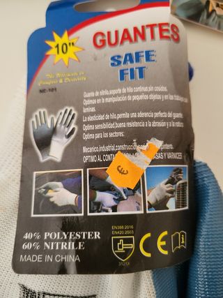 Pack guantes de trabajo talla 10