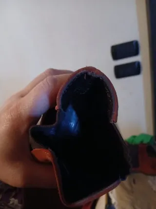 Stivaletti in pelle camoscio corallo