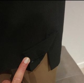 Minifalda negra Bershka S