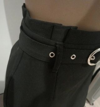 Minifalda negra Bershka S