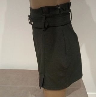 Minifalda negra Bershka S
