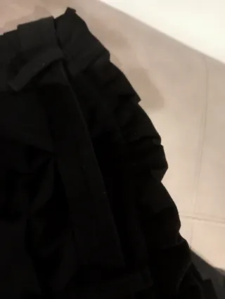 Minifalda negra Bershka S