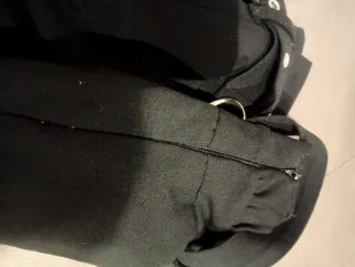 Minifalda negra Bershka S