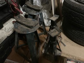Caballetes taller mecánico