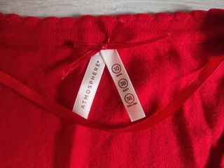 chaqueta de punto roja Atmosphere