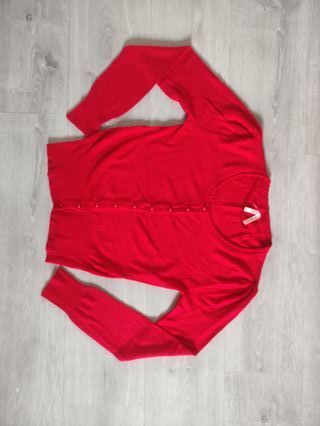 chaqueta de punto roja Atmosphere