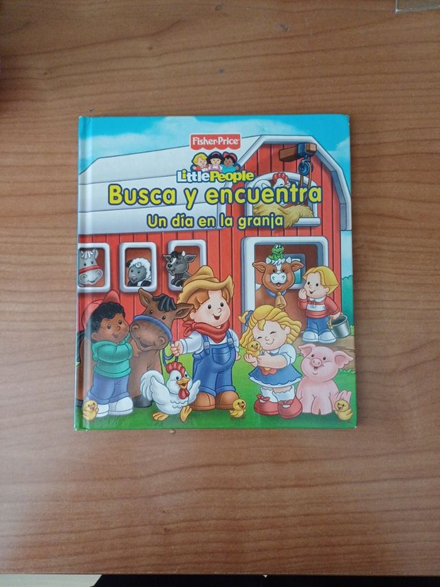 Libro infantil Un día en la granja Busca y encuent