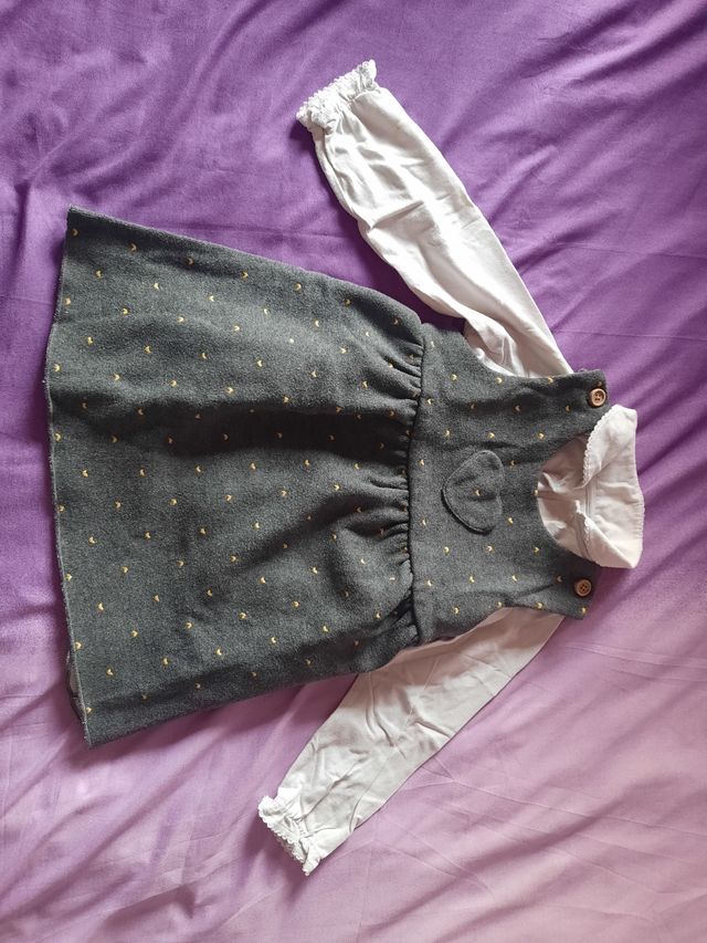 Vestido niña talla 36 mese