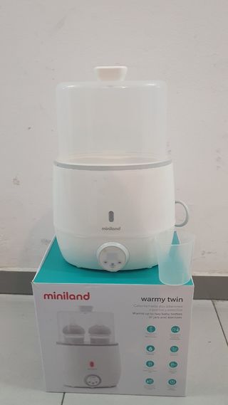 Calienta biberones y esterilizador 2 en 1.