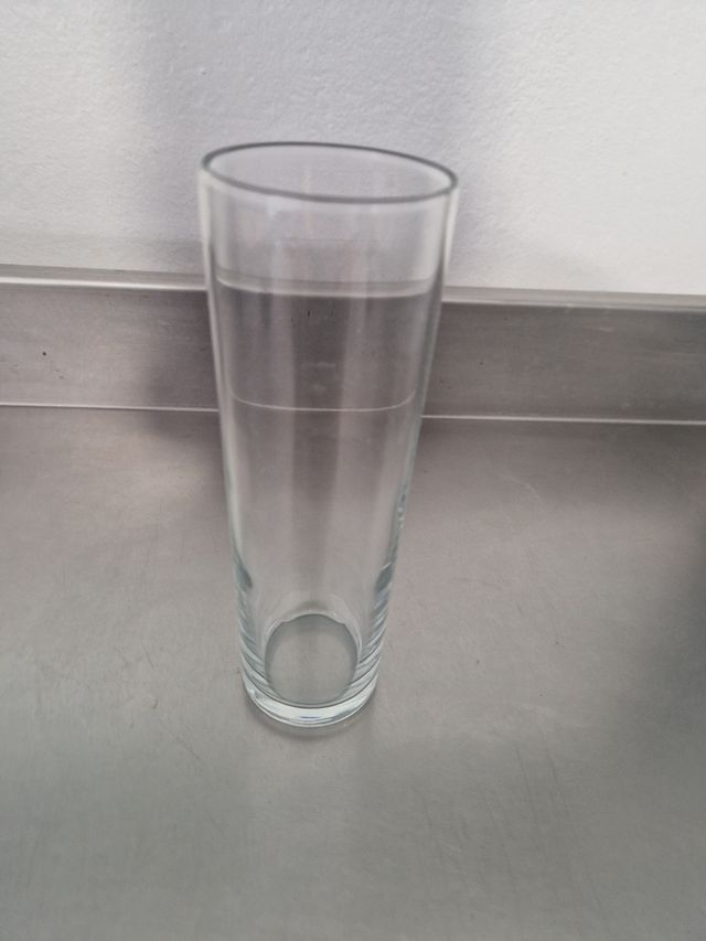 Vasos de tubo cristal