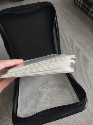 Funda para guardar CDs cuadrada